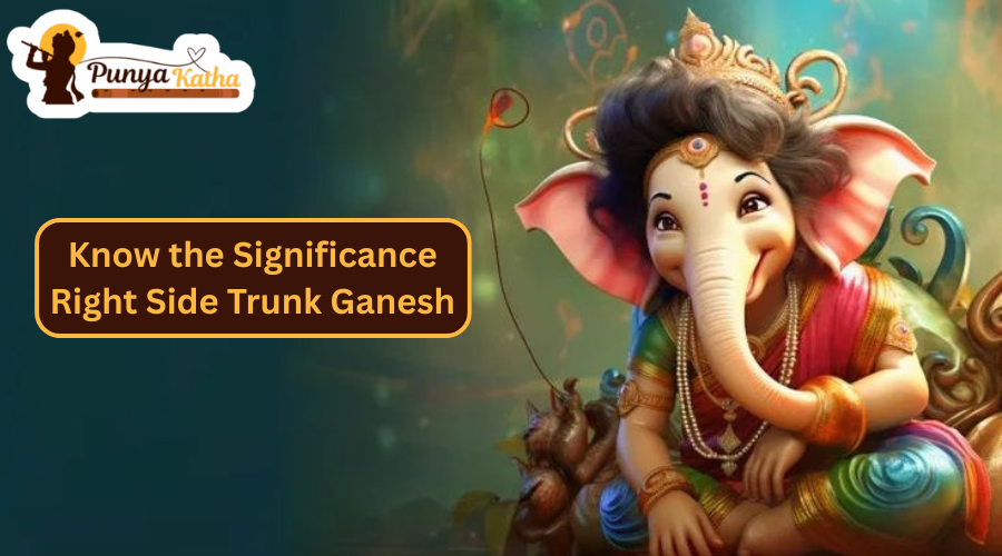 Right Side Trunk Ganesha